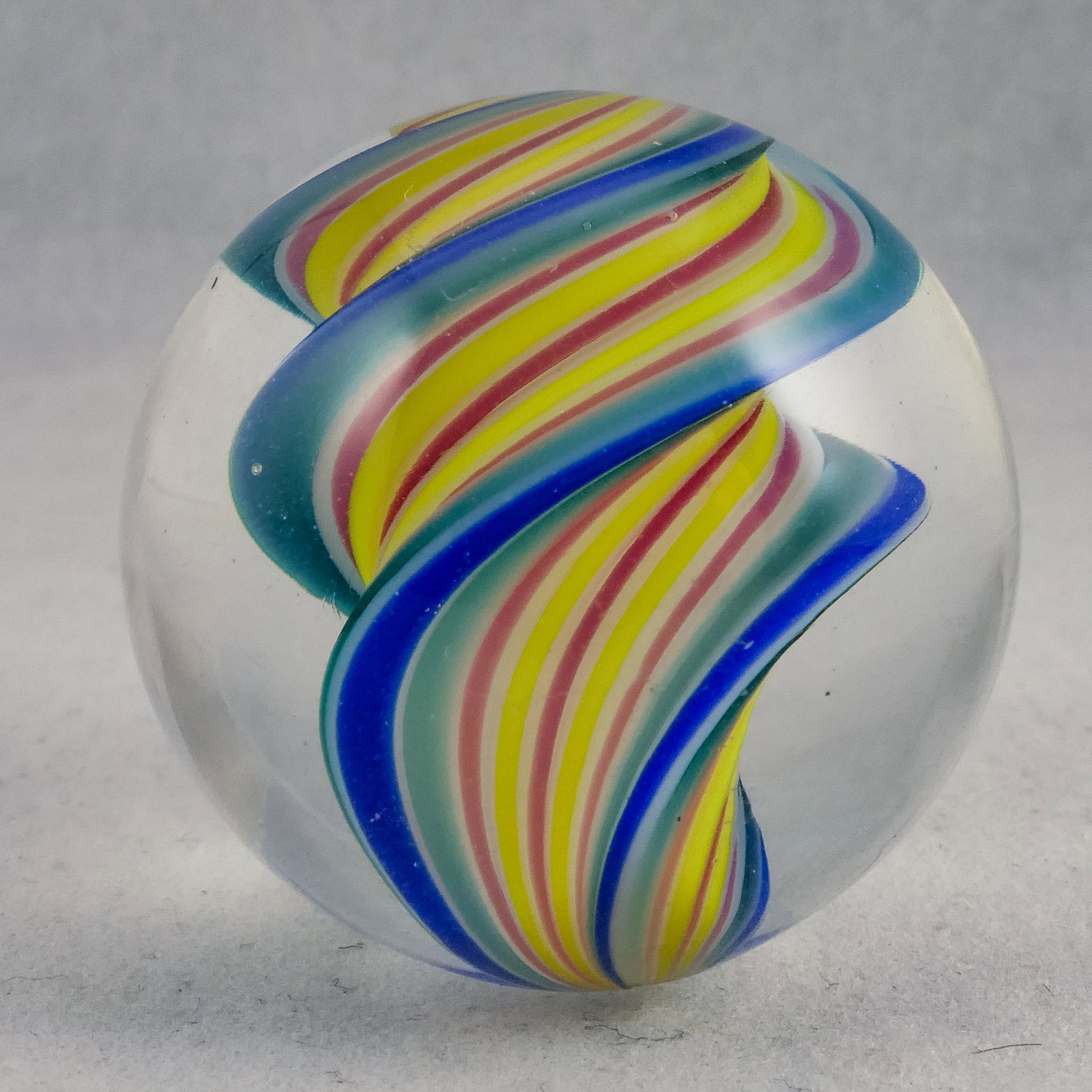 Marbles: CONTEMPORARY HANDMADE. Swirl. 1-5/16". Mint (9.9). (1 of 6)