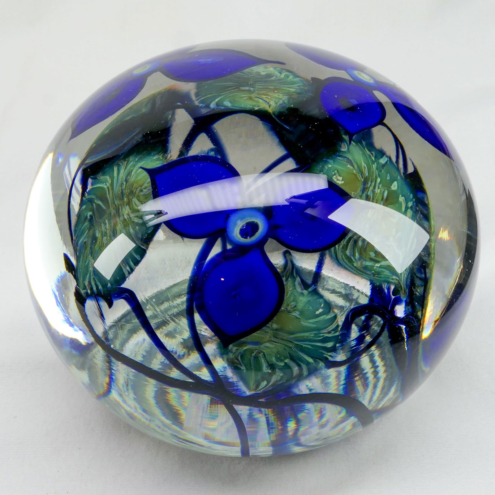 PAPERWEIGHT: DAVID LOTTON. 2012. Flowers and Vines. (1 of 8)