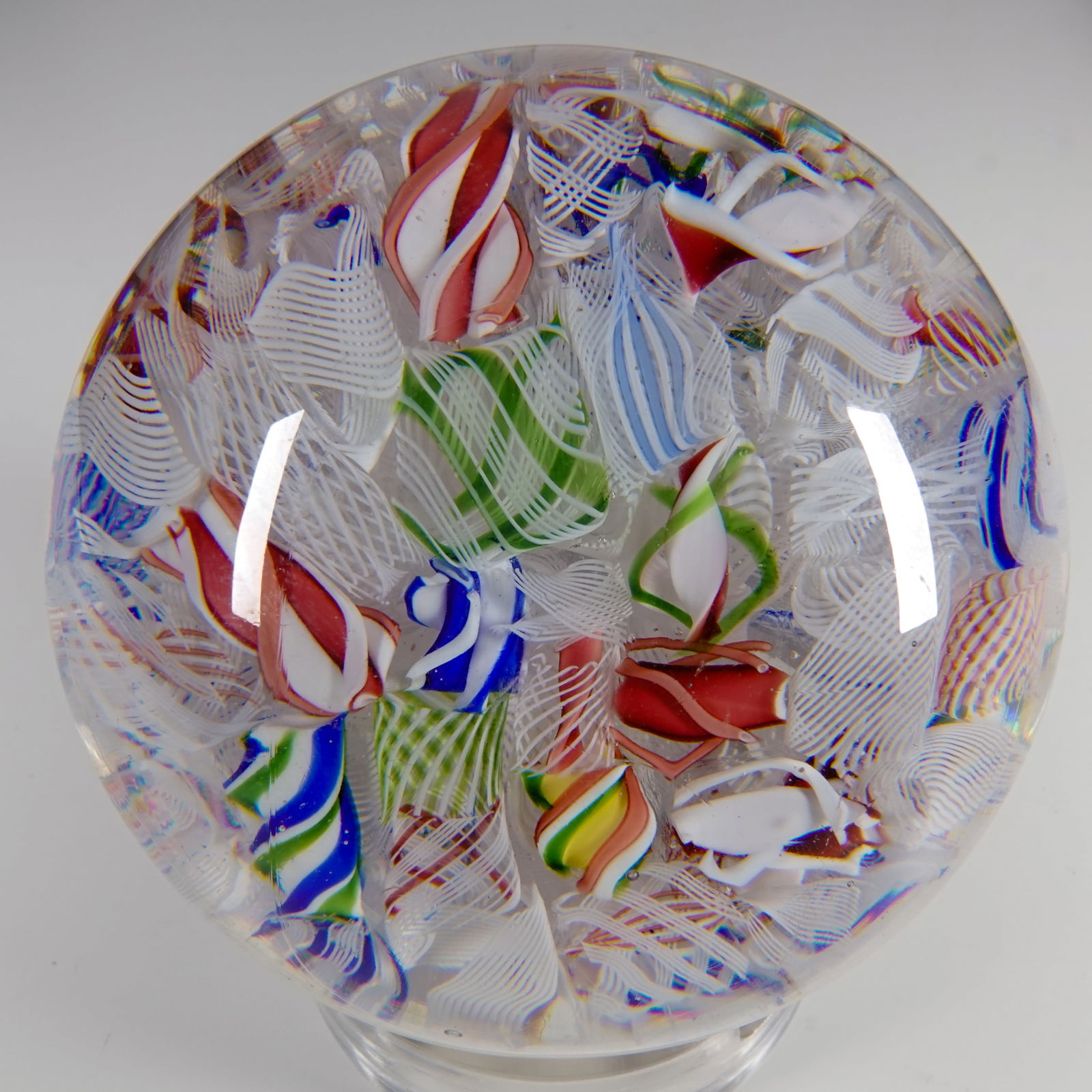 PAPERWEIGHT, Baccarat. Antique Macedoine.