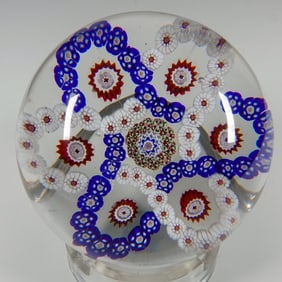 PAPERWEIGHT, Baccarat. Dupont Garland.