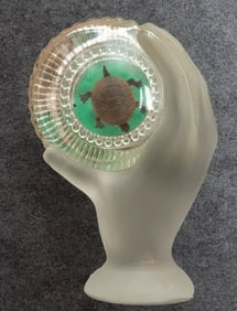 PAPERWEIGHT, Gillinder & Son Company. Articulated Turtle.