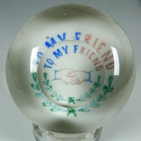 PAPERWEIGHT. To My Friend Plaque.