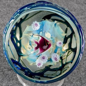 PAPERWEIGHT, Lundberg Studios. Aquarium.