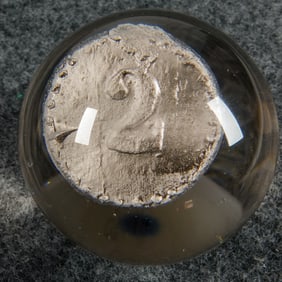 SULPHIDE. #2 on a Disk. 1-7/16". Polished.