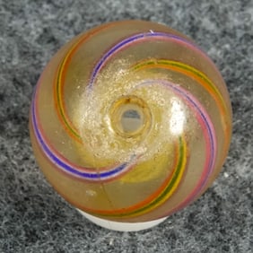 SWIRL, Trade Bead. 23/32". Near Mint(+) (8.7).