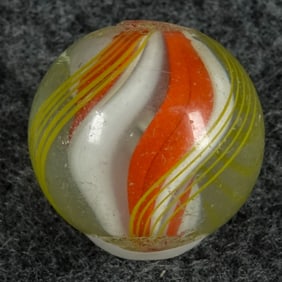 SWIRL, Divided Core. 11/16". Mint (9.7).