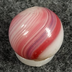 OTHER HANDMADE, Banded Opaque. 19/32". Mint (9.9).