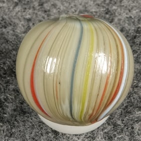OTHER HANDMADE, Banded Opaque. 5/8". Mint (9.9).