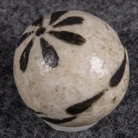 NON-GLASS HANDMADE, China. Rare Rosette. 23/32". Mint (9.9).