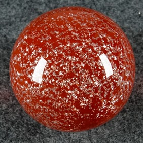 CONTEMPORARY HANDMADE, Hot House Glass. 1-7/16". Mint (9.9).