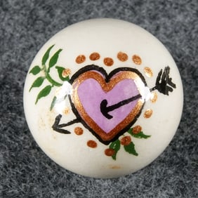 CONTEMPORARY HANDMADE, Nadine Macdonald. 13/16". Mint (9.9).