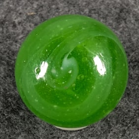 TRANSITIONAL, Ground Pontil. 25/32". Mint (9.9).