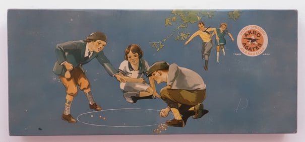 AKRO AGATE COMPANY, Original Package. No. 200 Tin.