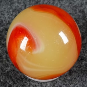 AKRO AGATE COMPANY, Cherryade. 31/32". Mint(-) (9.0).