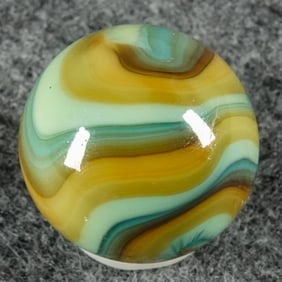 AKRO AGATE COMPANY, Corkscrew. 4-color. 5/8". Near Mint(+) (8.9).