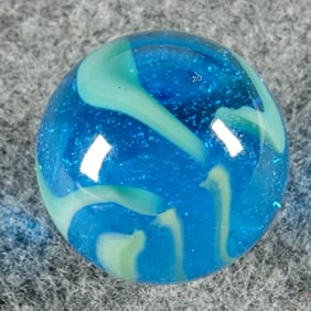 VITRO AGATE COMPANY, Catseye. Windex. 27/32". Mint (9.9).