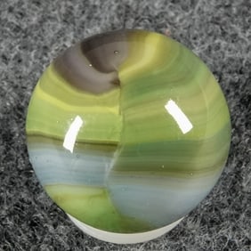 MARBLE KING INC., Rainbow. Anemic Dragonfly Hybrid. 19/32". Mint (9.9).