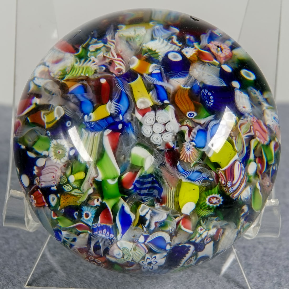 PAPERWEIGHT, St. Louis. Antique. Scramble. (1 of 6)