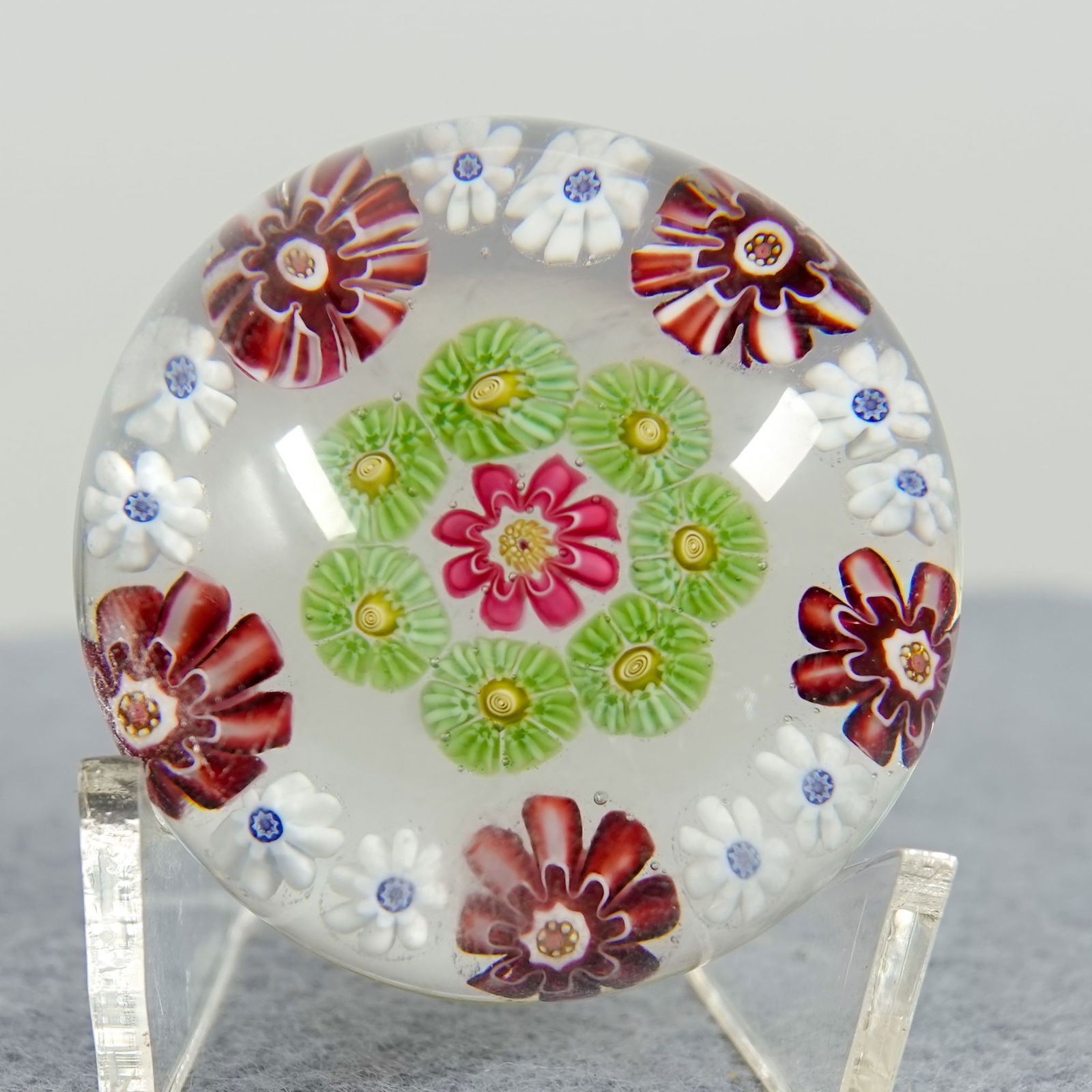 PAPERWEIGHT, Clichy. Millefiori. (1 of 6)