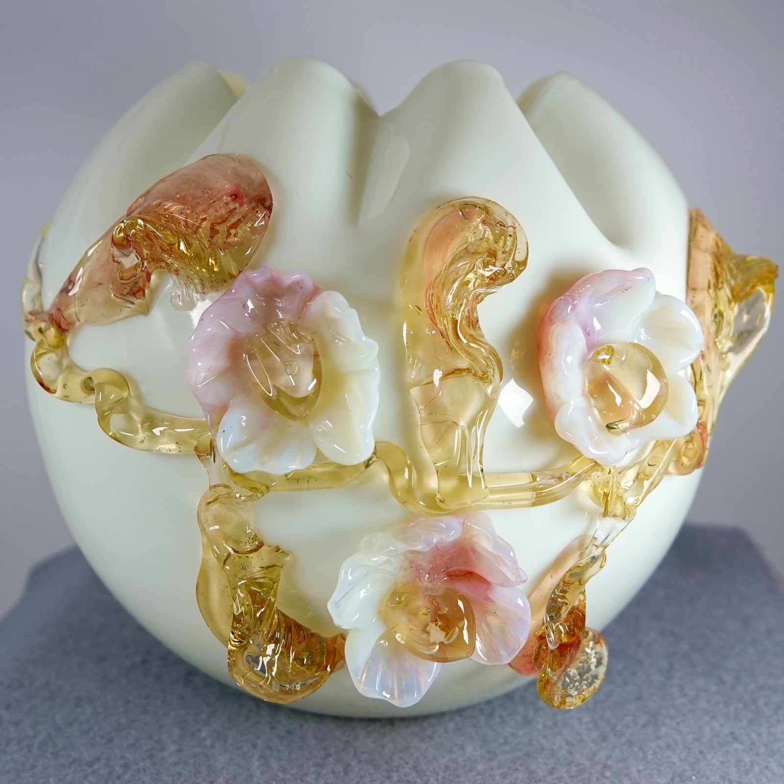 OTHER GLASS, Vase. Possibly Steven & Williams. (1 of 7)