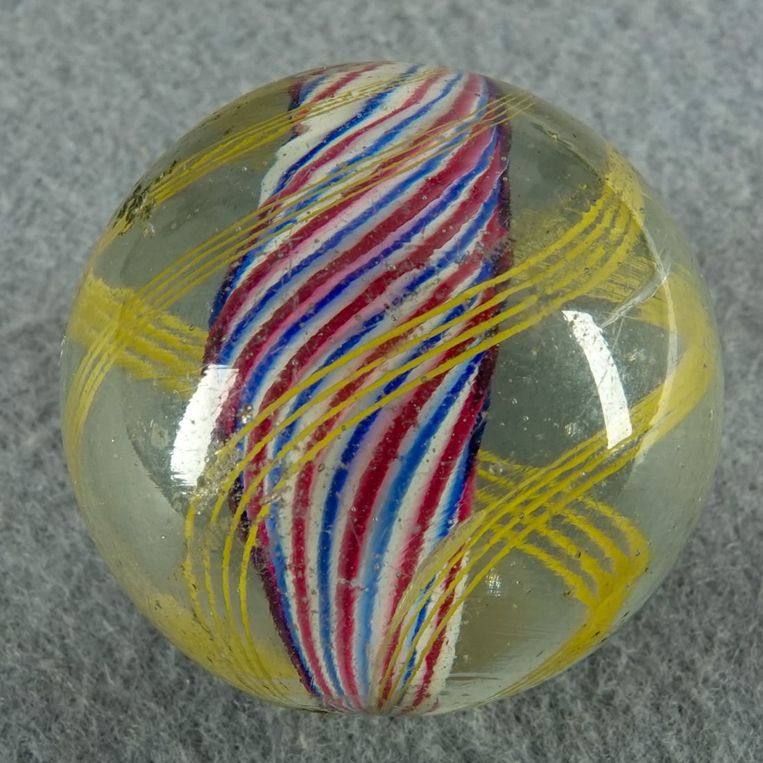 SWIRL, Solid Core. 1-5/16". Mint (9.5). (1 of 6)