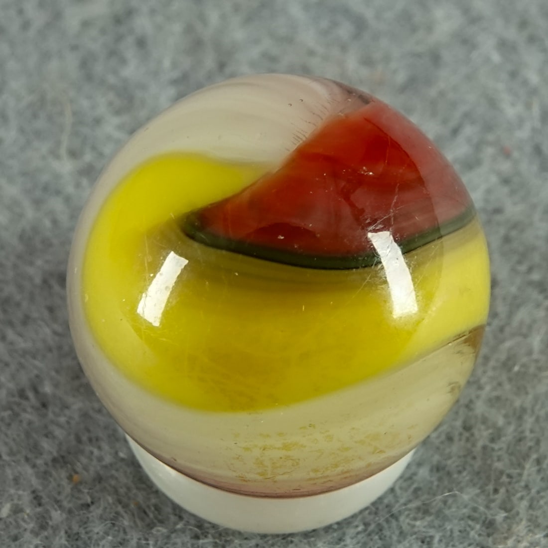 AKRO AGATE COMPANY, Popeye Corkscrew. Hybrid. 21/32". Mint (9.9). (1 of 7)