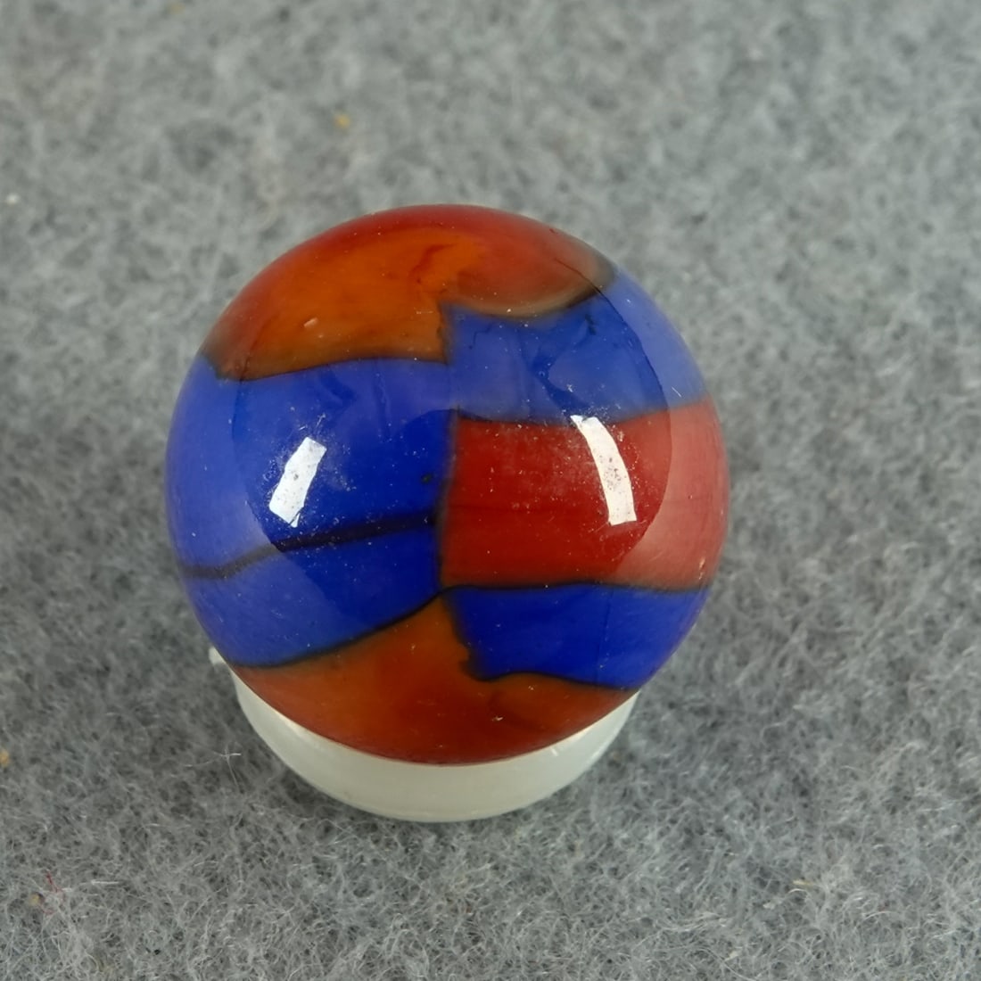 MARBLE KING, INC. Rainbow. Spiderman. 5/8". Mint (9.9). (1 of 6)