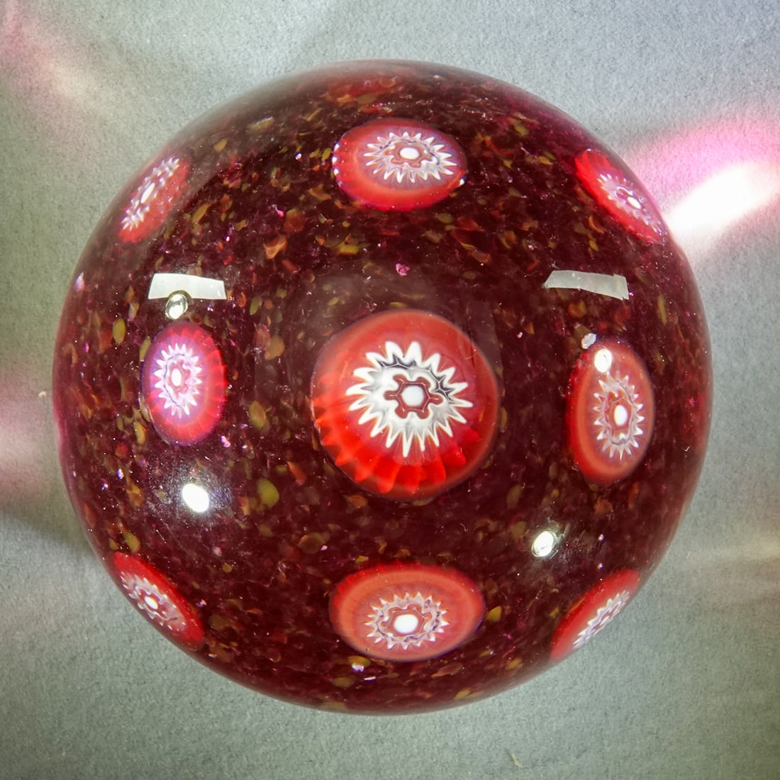 PAPERWEIGHT, Murano. (1 of 5)
