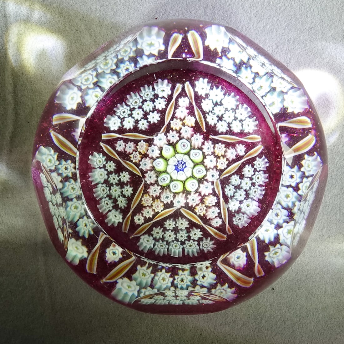 PAPERWEIGHT, Whitefriars. (1 of 9)
