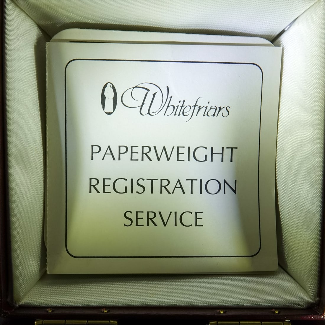 PAPERWEIGHT, Whitefriars. - 5