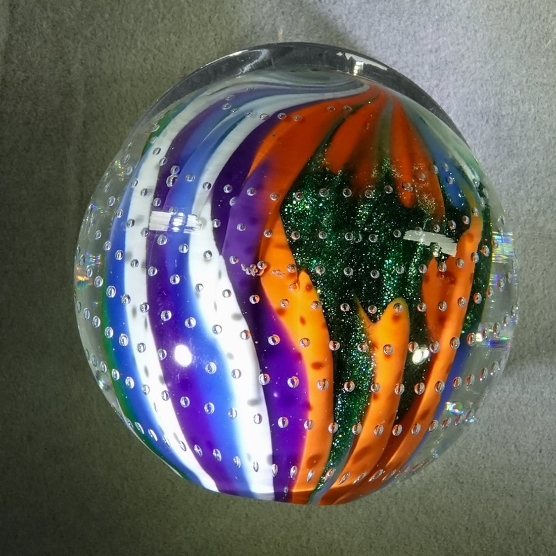 PAPERWEIGHT, Davis Glass Studio. (1 of 4)