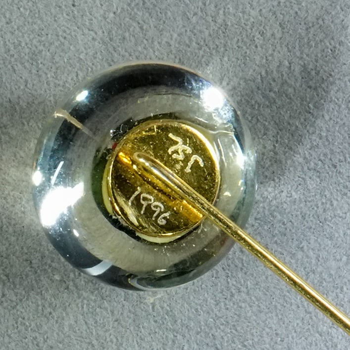 PAPERWEIGHT, JSL. Stickpin. - 3