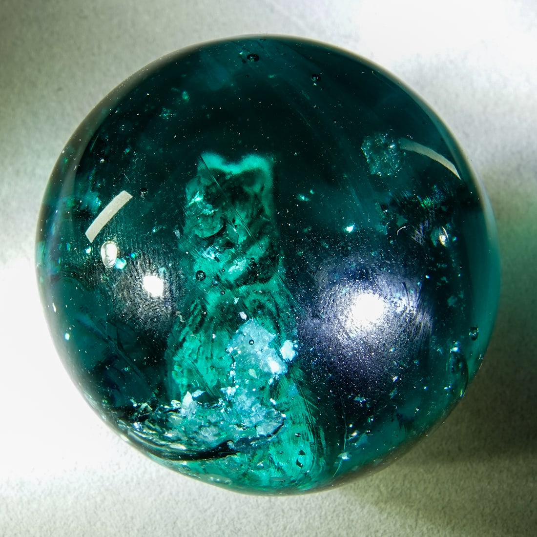 SULPHIDE. 2". Mint (9.9). Antique Bohemian. (1 of 14)