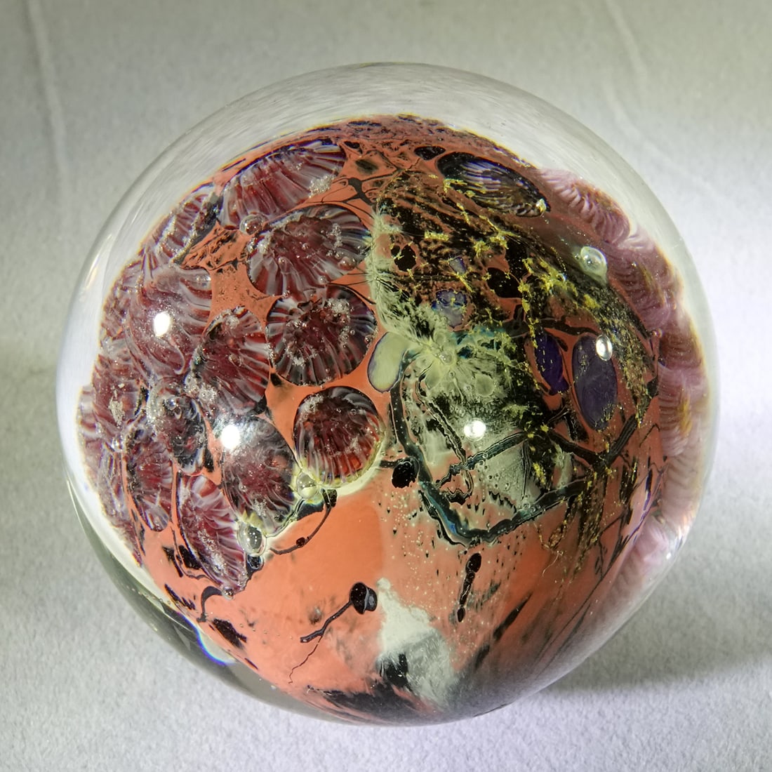 CONTEMPORARY HANDMADE, Josh Simpson. 2-1/8". Mint (9.9). (1 of 6)