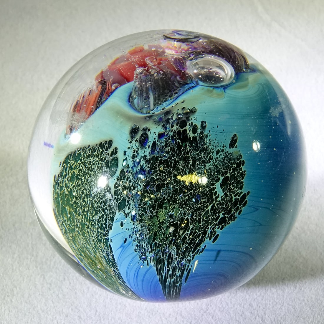 CONTEMPORARY HANDMADE, Josh Simpson. 1-7/8". Mint (9.9). (1 of 6)