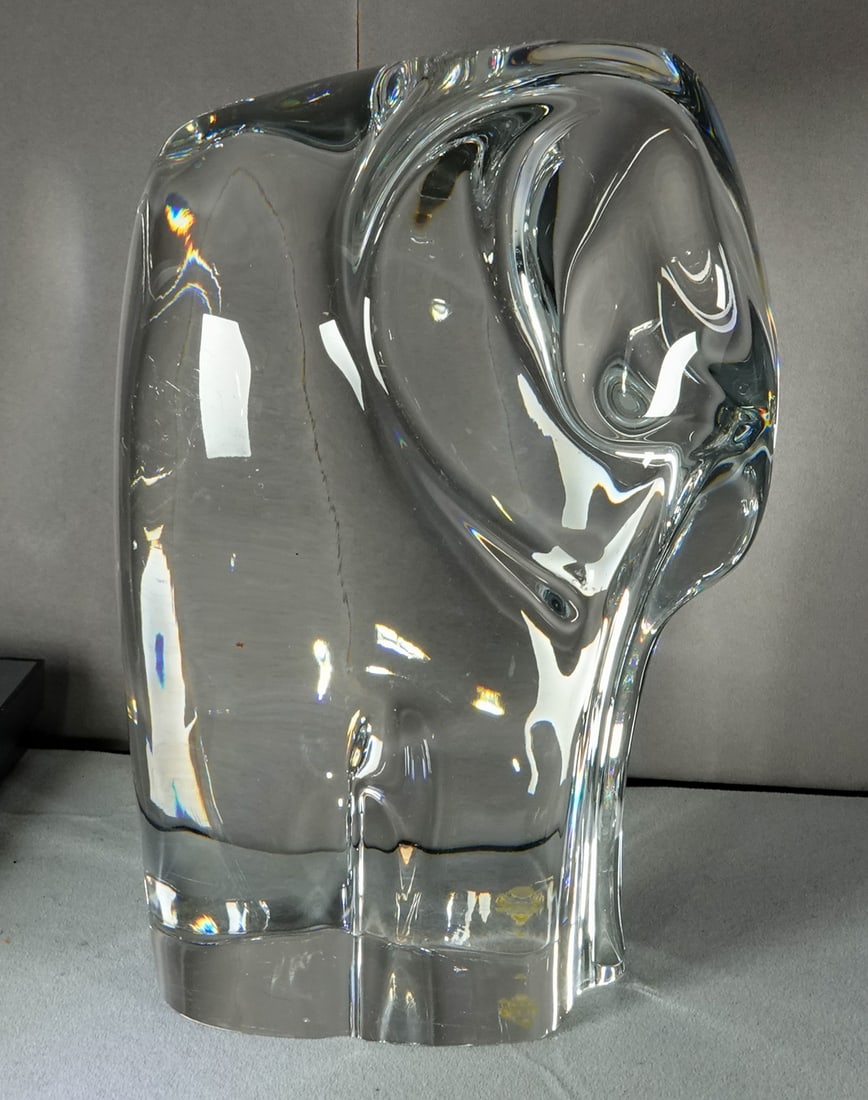 ART GLASS, Orrefors. Elephant. (1 of 5)