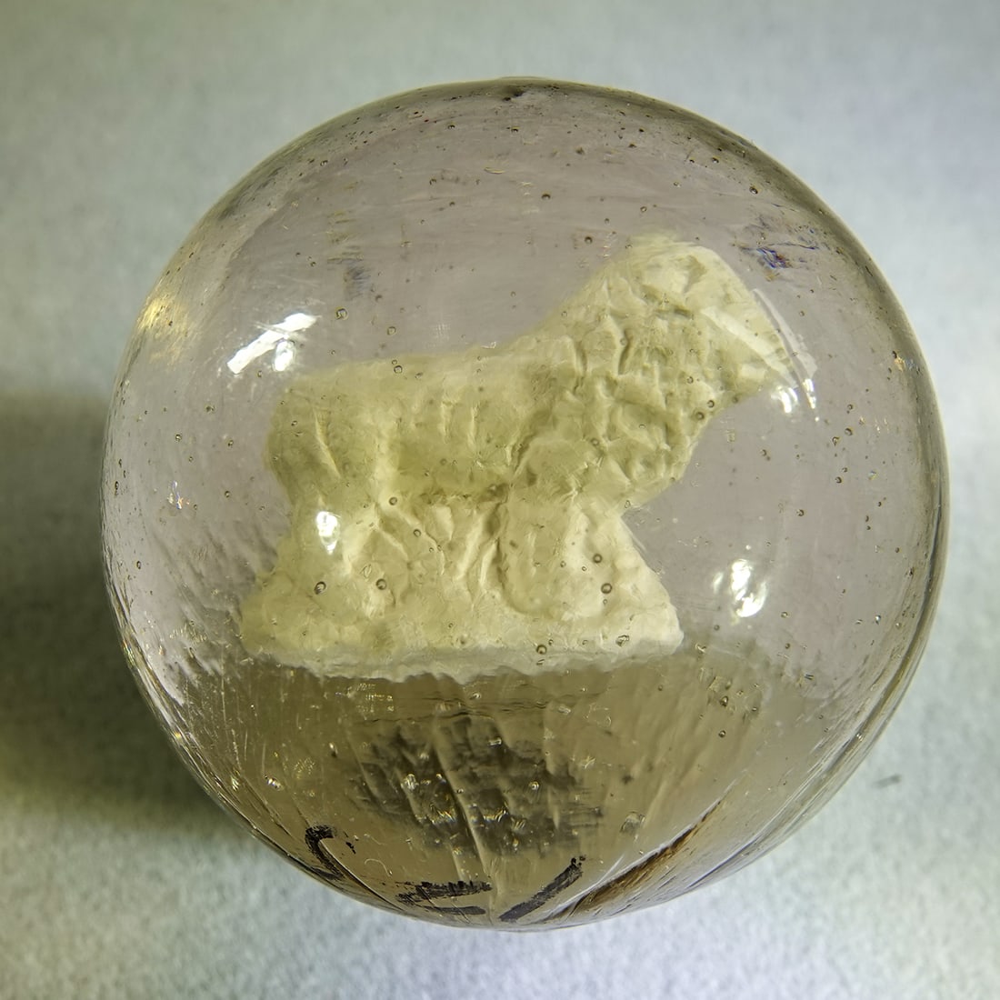 SULPHIDE. Standing Lion. 1-7/16". Mint (9.8). (1 of 6)