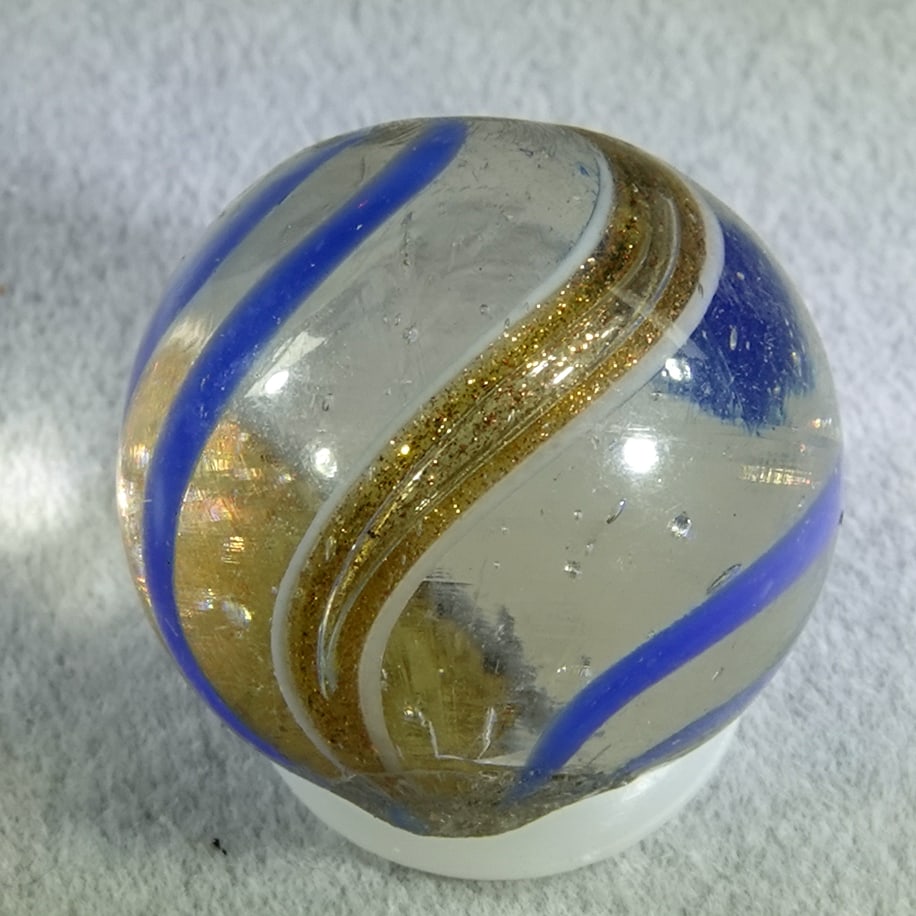 LUTZ, Banded. 21/32". Mint(-) (9.1). (1 of 6)