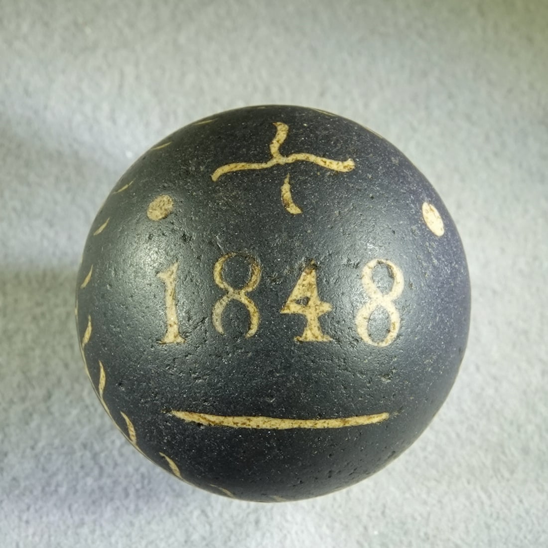 NON-GLASS HANDMADE, Earthenware. Sgraffito. 25/32". Mint (9.9). (1 of 9)