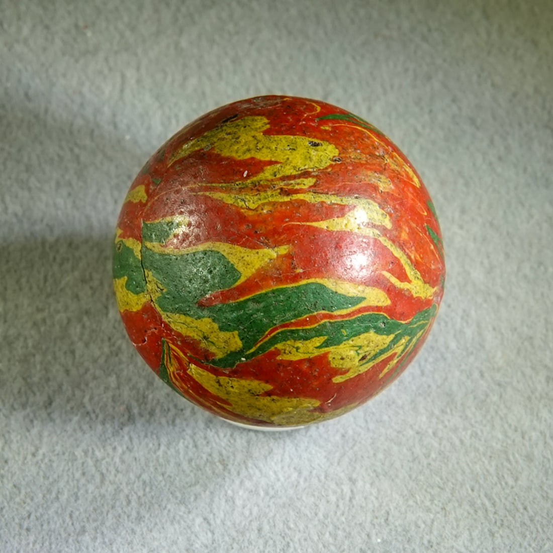 NON-GLASS HANDMADE, Gutta Percha. 23/32". Mint (9.7). (1 of 7)