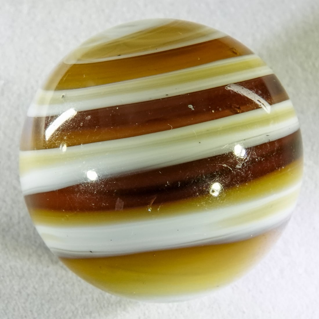 TRANSITIONAL, Melted Pontil. 1-7/16". Polished . - 2