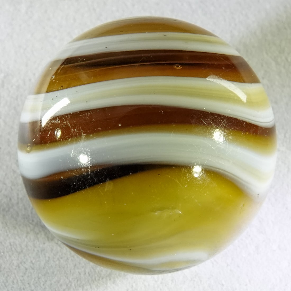 TRANSITIONAL, Melted Pontil. 1-7/16". Polished . - 5