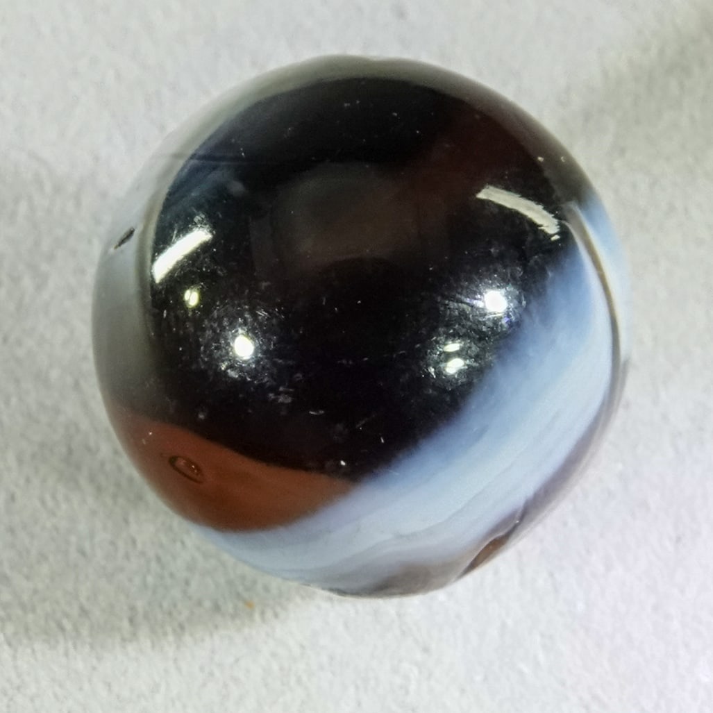 TRANSITIONAL, Melted Pontil. 27/32". Mint (9.9). - 4