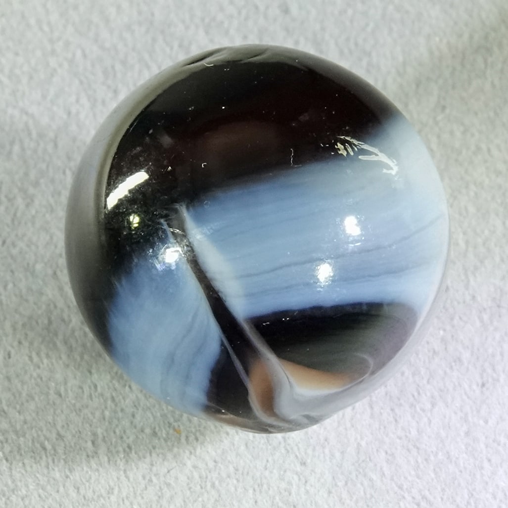TRANSITIONAL, Melted Pontil. 27/32". Mint (9.9). - 5