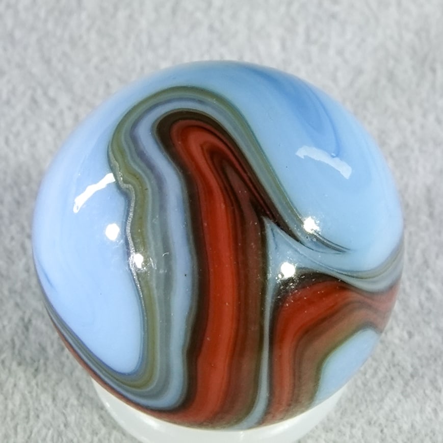CHRISTENSEN AGATE COMPANY, Swirl. 5/8". Mint (9.9). (1 of 8)