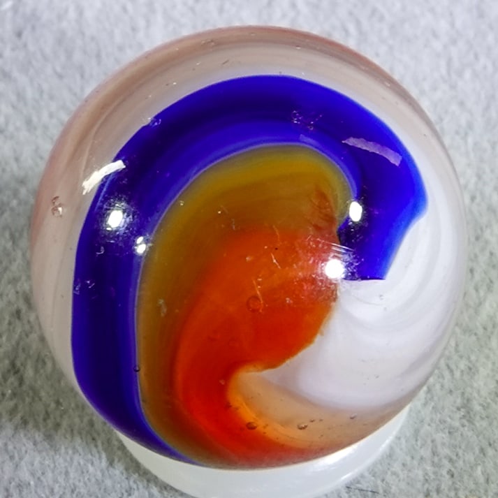 AKRO AGATE COMPANY, Popeye Corkscrew. 5/8". Near Mint(+) (8.8). (1 of 7)