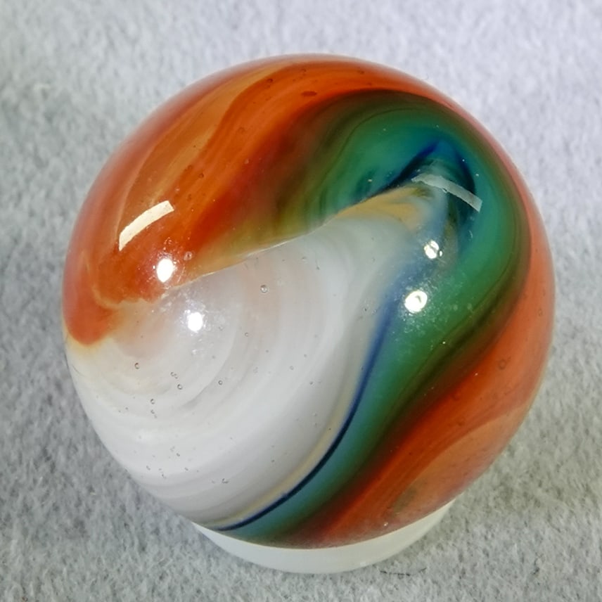 AKRO AGATE COMPANY, Popeye Corkscrew. 11/16". Mint (9.9). (1 of 7)