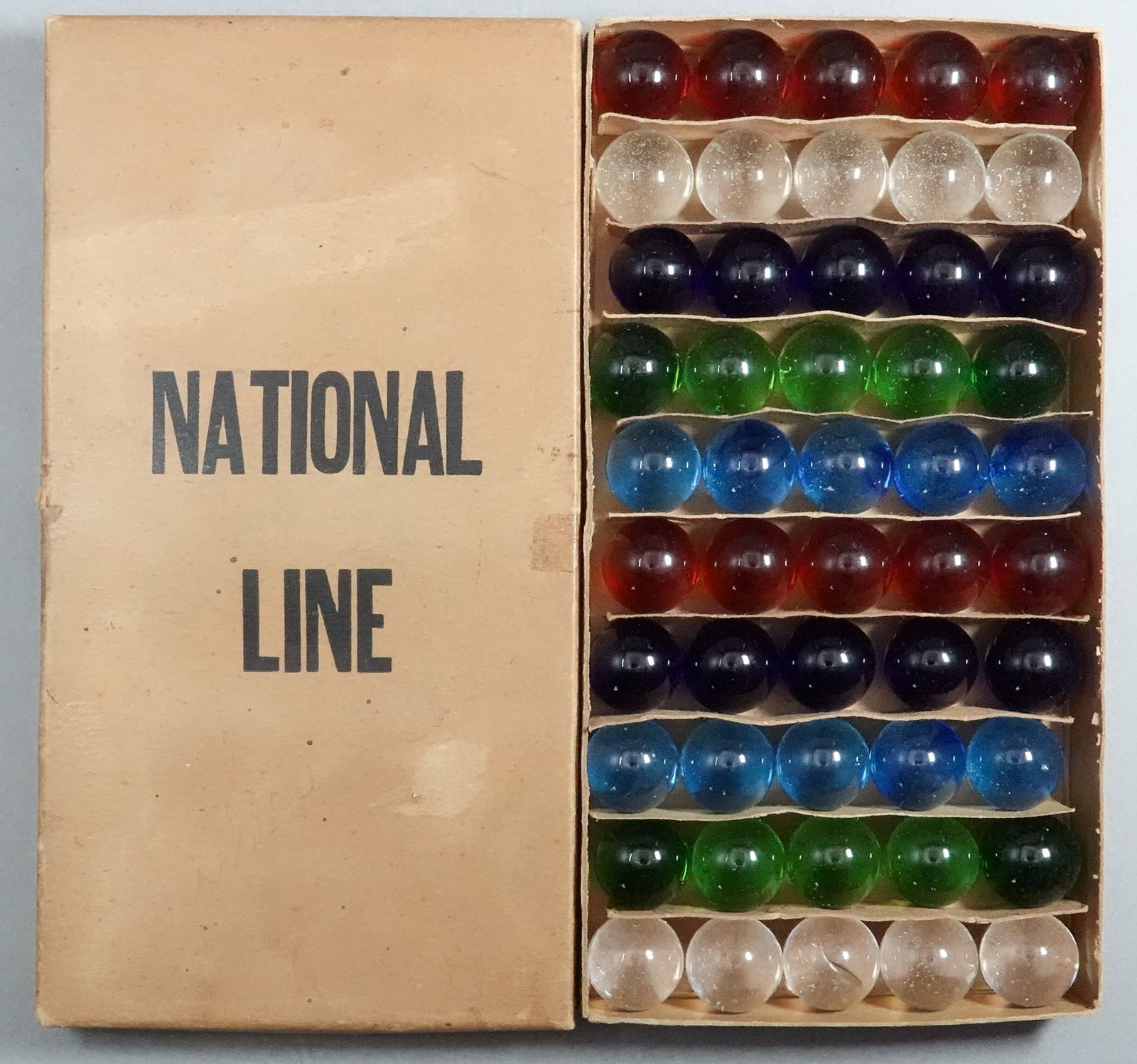 PELTIER GLASS COMPANY, Original Package. No. 4 Stock Box. (1 of 10)