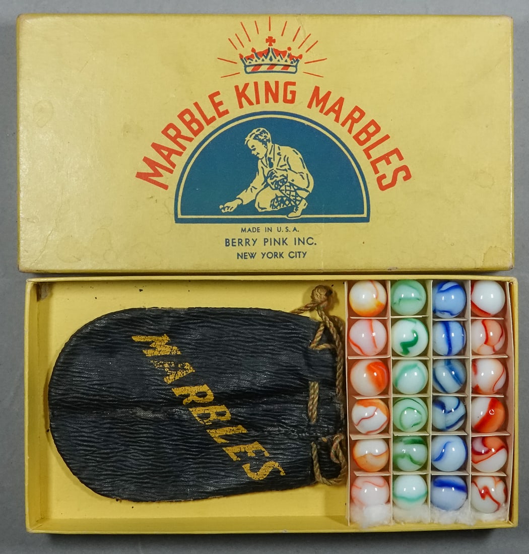 BERRY PINK INDUSTRIES, Original Package. Marble King. (1 of 6)