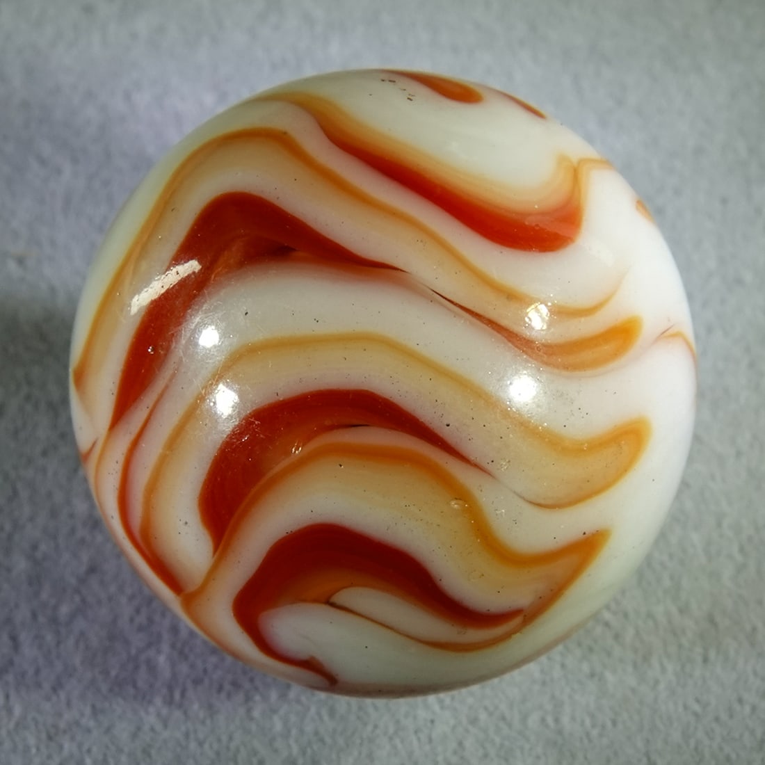 ALLEY AGATE COMPANY, Swirl. 1". Mint (9.8). (1 of 6)